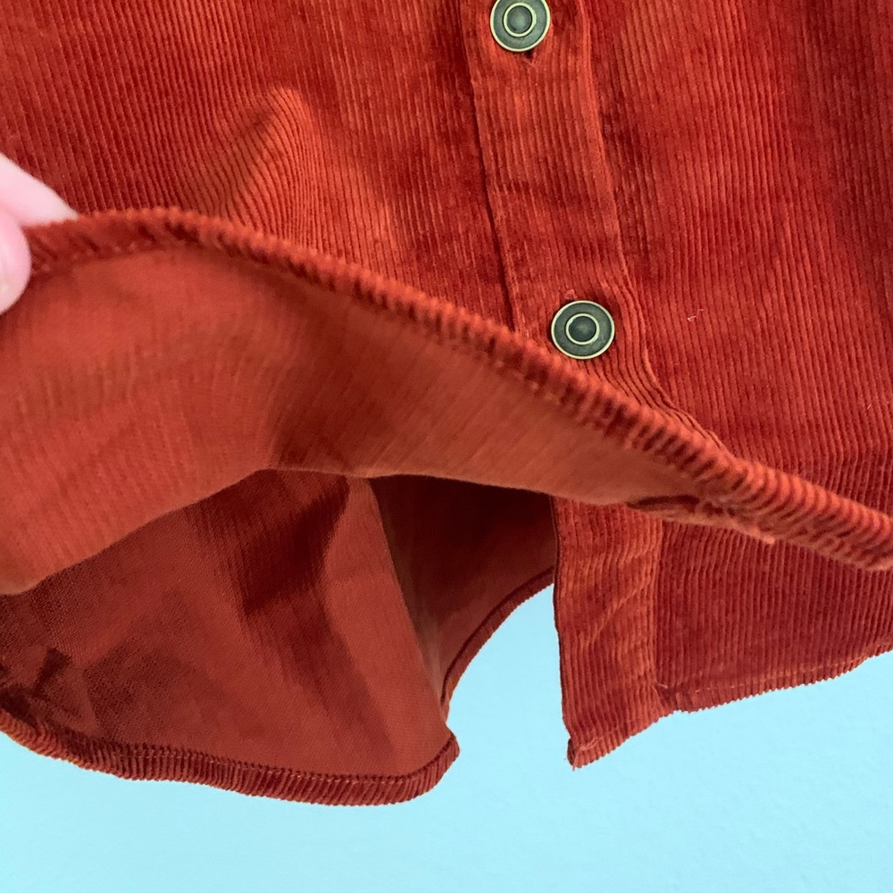 Women's Red Patterned Jacket - Picture 6 of 8